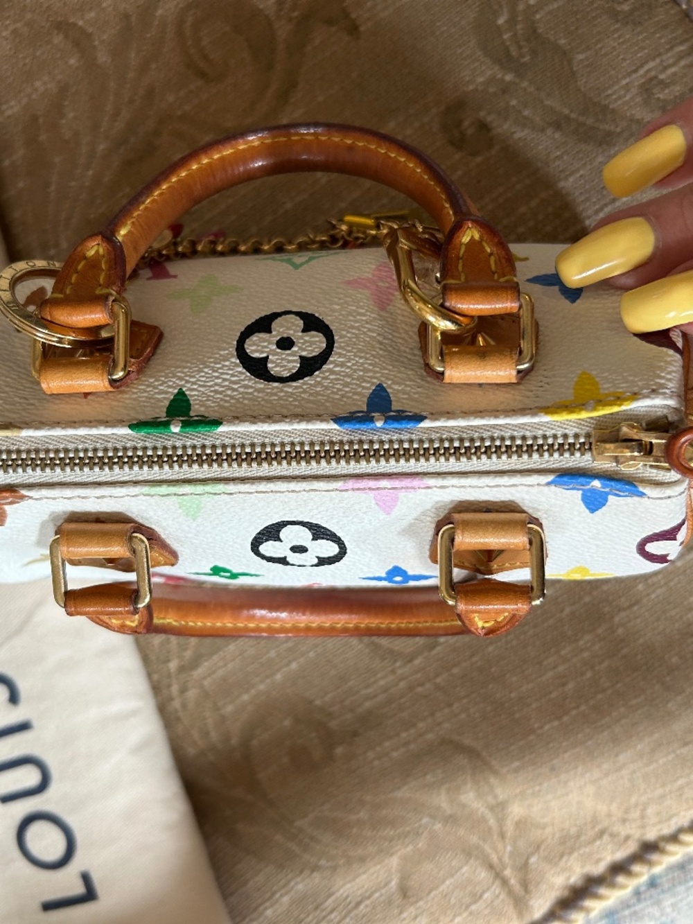 DUO🎉 MURAKAMI RARE NANO Speedy AND BAG CHARM - Picture 7 of 16